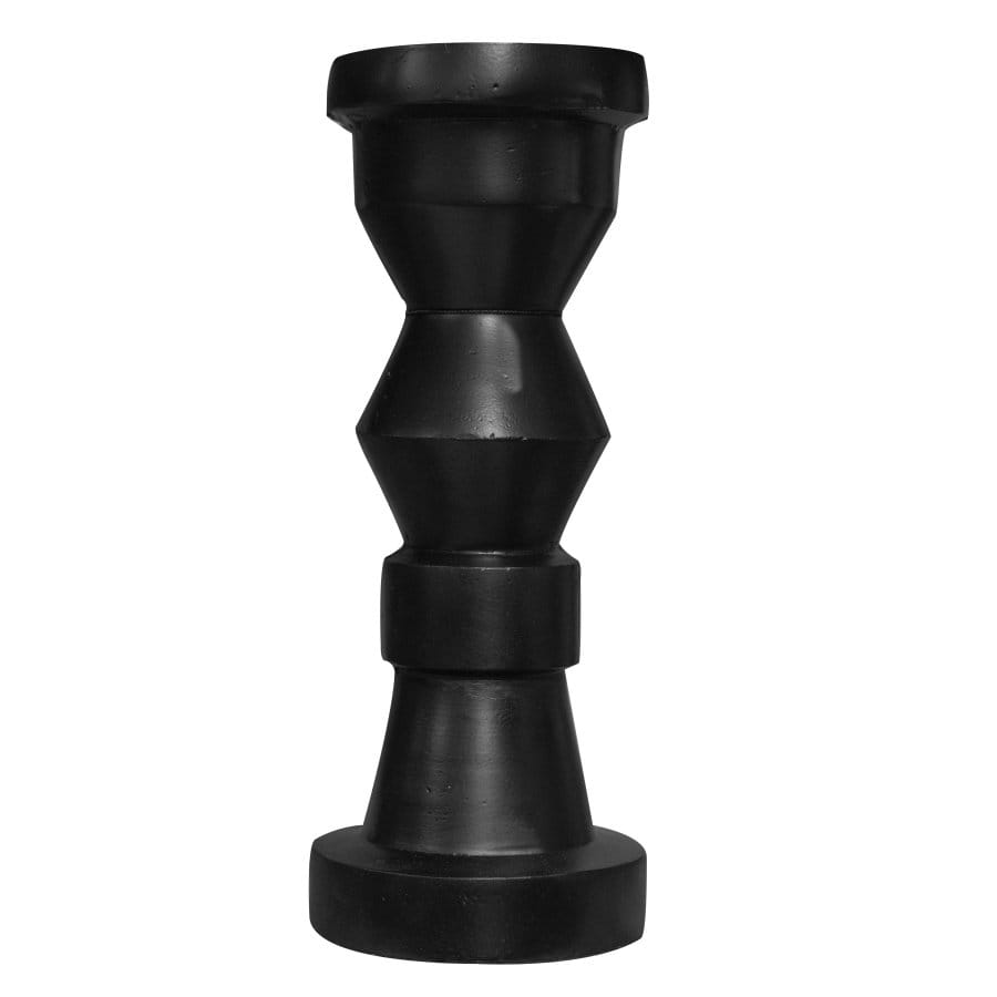 Kandelaar Media647 Black Raw aluminium