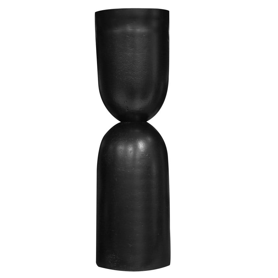 Kandelaar Media647 Black Raw aluminium