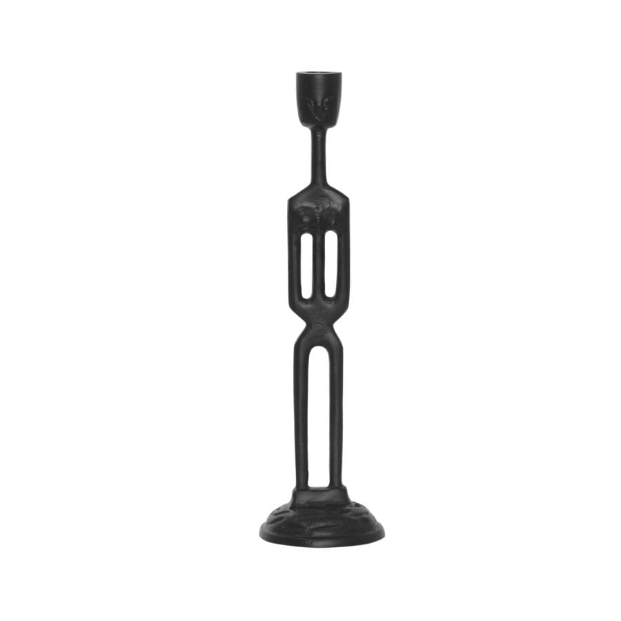 Kandelaar Media647 Black Raw aluminium