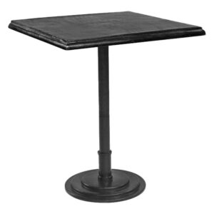 Bistrotafel Media647 Black Aluminium