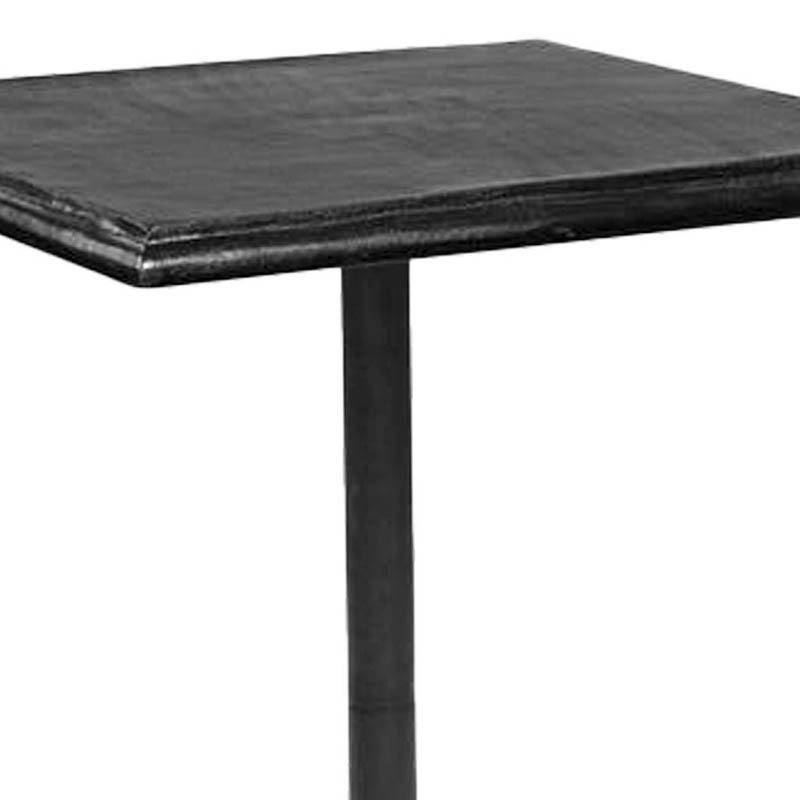 Bistrotafel Media647 Black Aluminium - Image 2