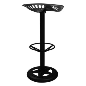 Bartafelstoelen Media647 Black Aluminium