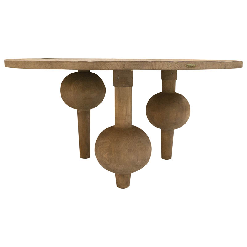 Eettafel Media647 Natural Wood