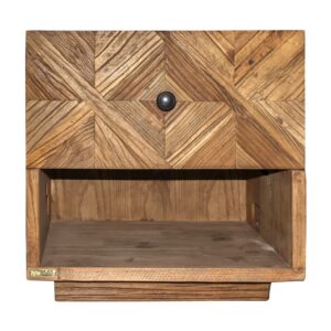 Nachtkast Media647 Brown Wood