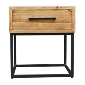 Nachtkast Media647 Natural Wood