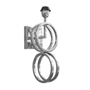 Wandlamp Media647 Silver Stainless steel