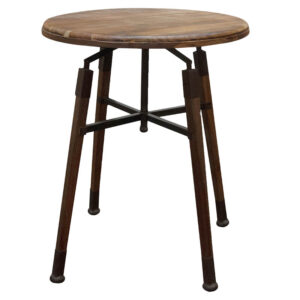 Bistrotafel Media647 Brown Wood