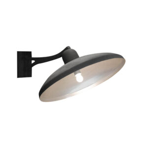 Lamp voor buiten Media647 Black Aluminium