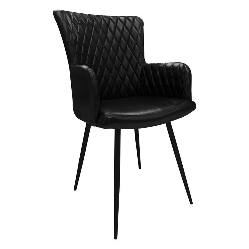Fauteuil Media647 Black Leather