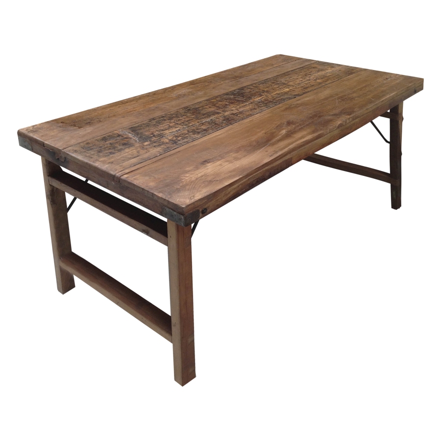 Eettafel Media647 Brown Wood