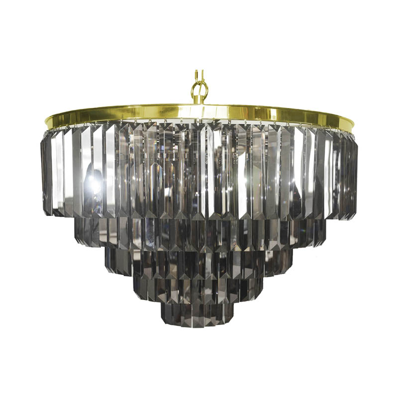 Plafondlamp Media647 Brown Glass