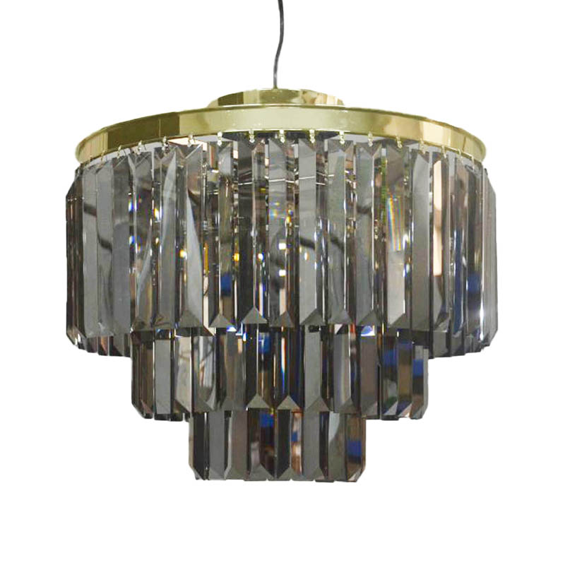 Plafondlamp Media647 Black Glass