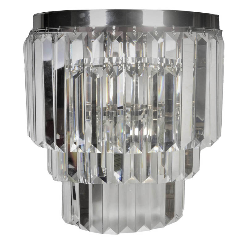 Wandlamp Media647 Silver Iron