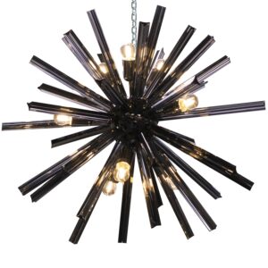 Plafondlamp Media647 Black Iron