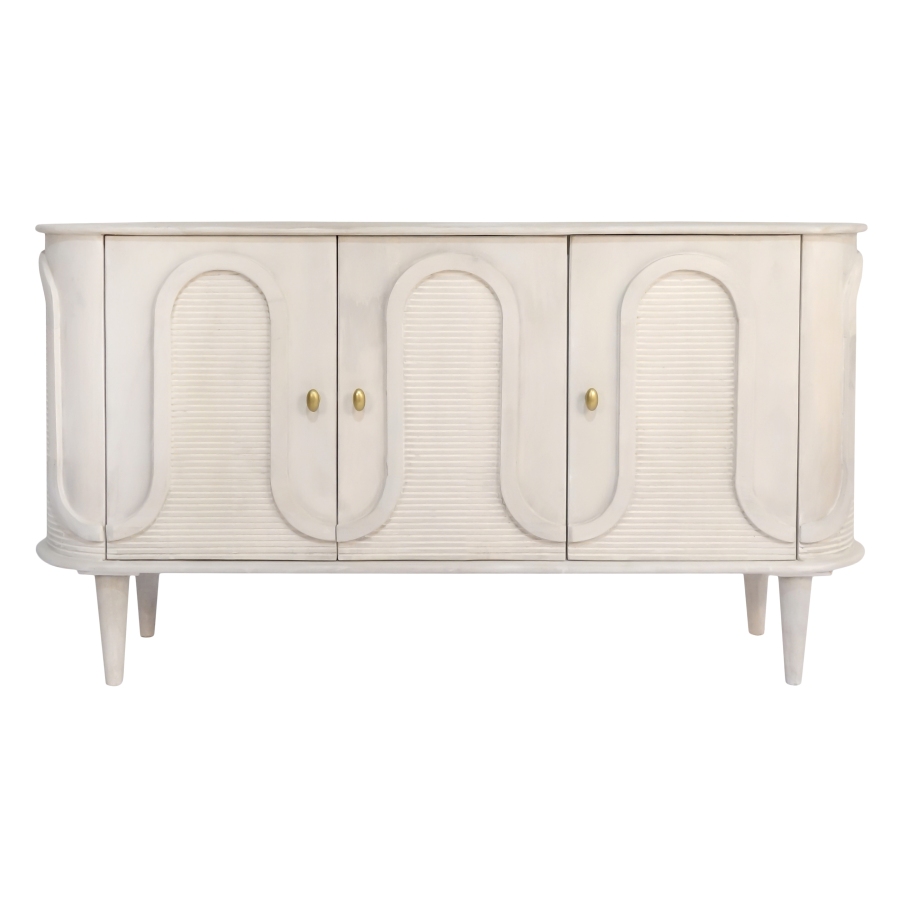 Dressoir Media647 White Wood