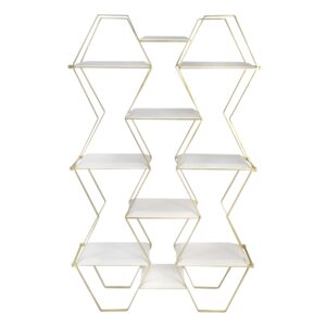 Planken kast Media647 Brass Iron