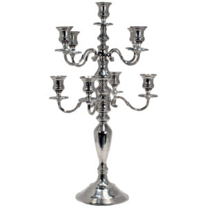 Kandelaar Media647 Silver Aluminium