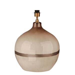 Tafellamp Media647 Brown Ceramic