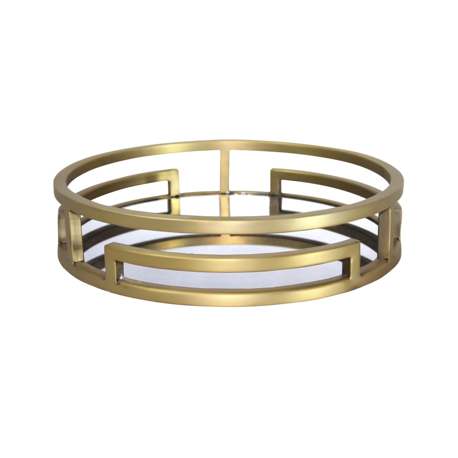 Dienblad Media647 Gold Stainless steel
