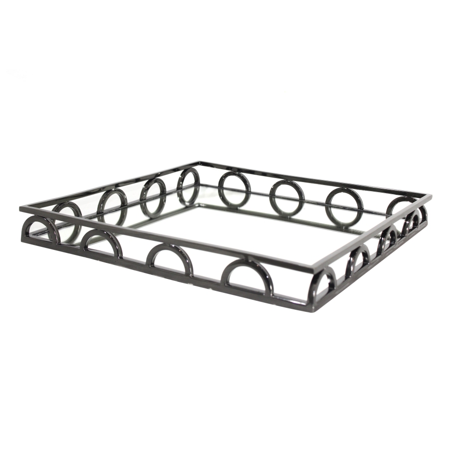 Dienblad Media647 Black Stainless steel