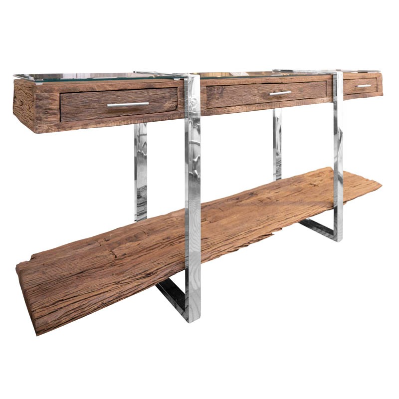 Consoletafel Media647 Natural Wood - Image 2