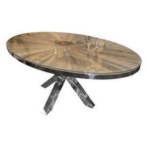 Eettafel Media647 Brown Wood