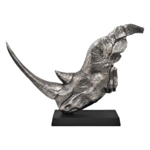 Sculptuur Media647 Silver Aluminium