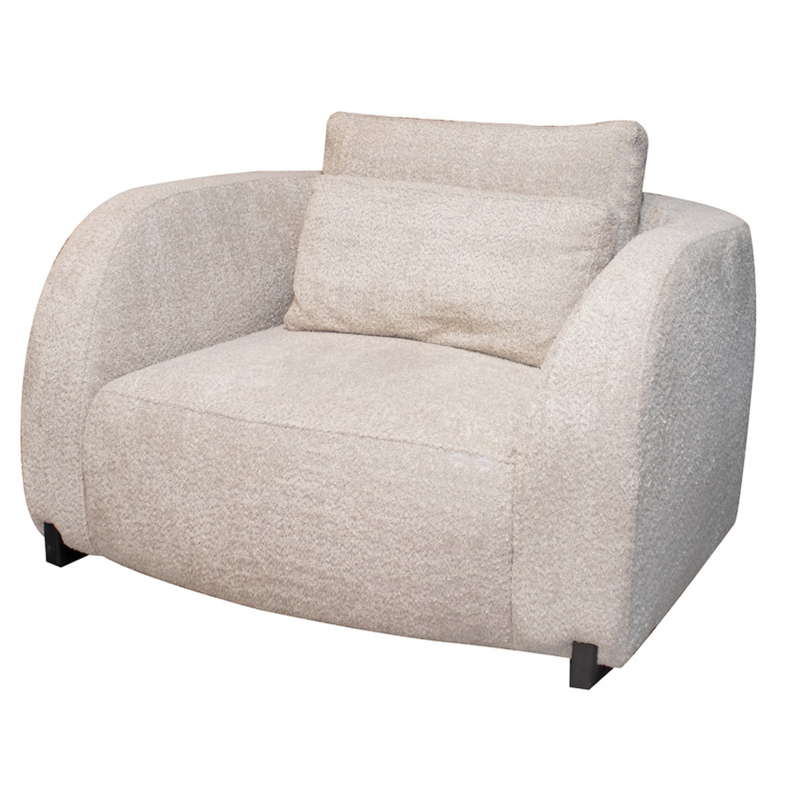 Loveseats Media647 Natural Fabric