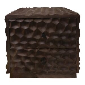 Nachtkast Media647 Brown Wood