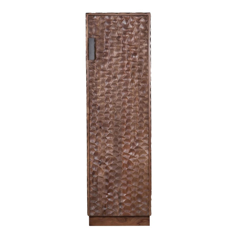 Kledingkast Media647 Brown Wood
