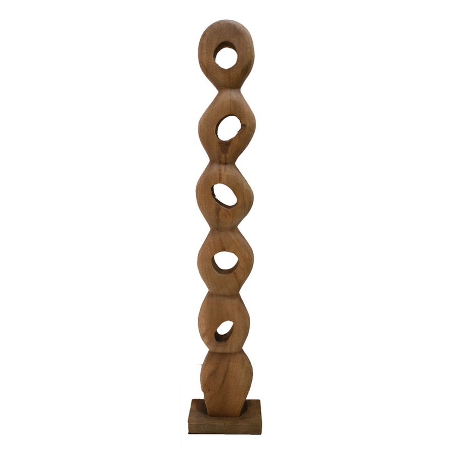 Beeldje Media647 Brown Wood