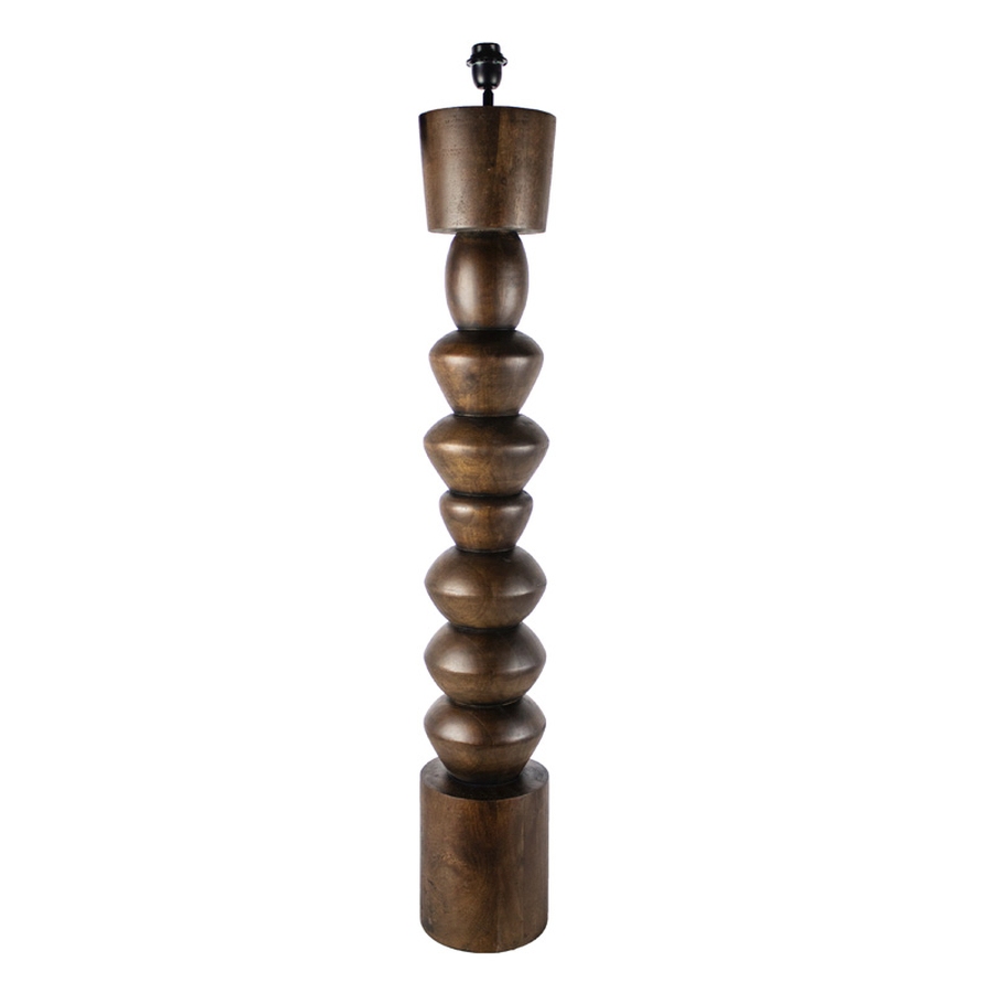 Vloerlamp Media647 Brown Wood