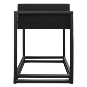 Nachtkast Media647 Black Wood