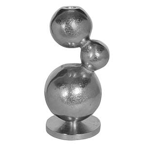 Kandelaar Media647 Silver Raw aluminium