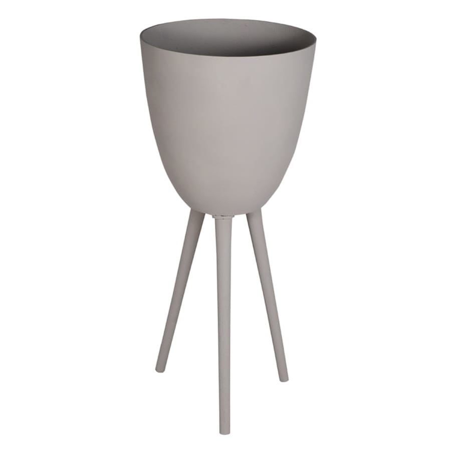 Plantenbak Media647 Grey Raw aluminium
