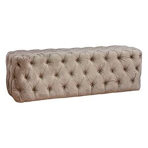 Ottomaan Media647 Natural Fabric