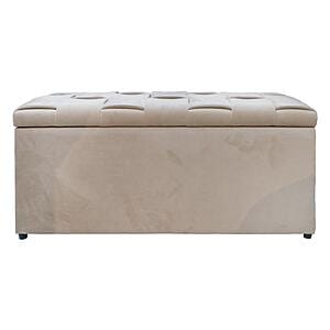 Ottomaan Media647 Champagne Fabric