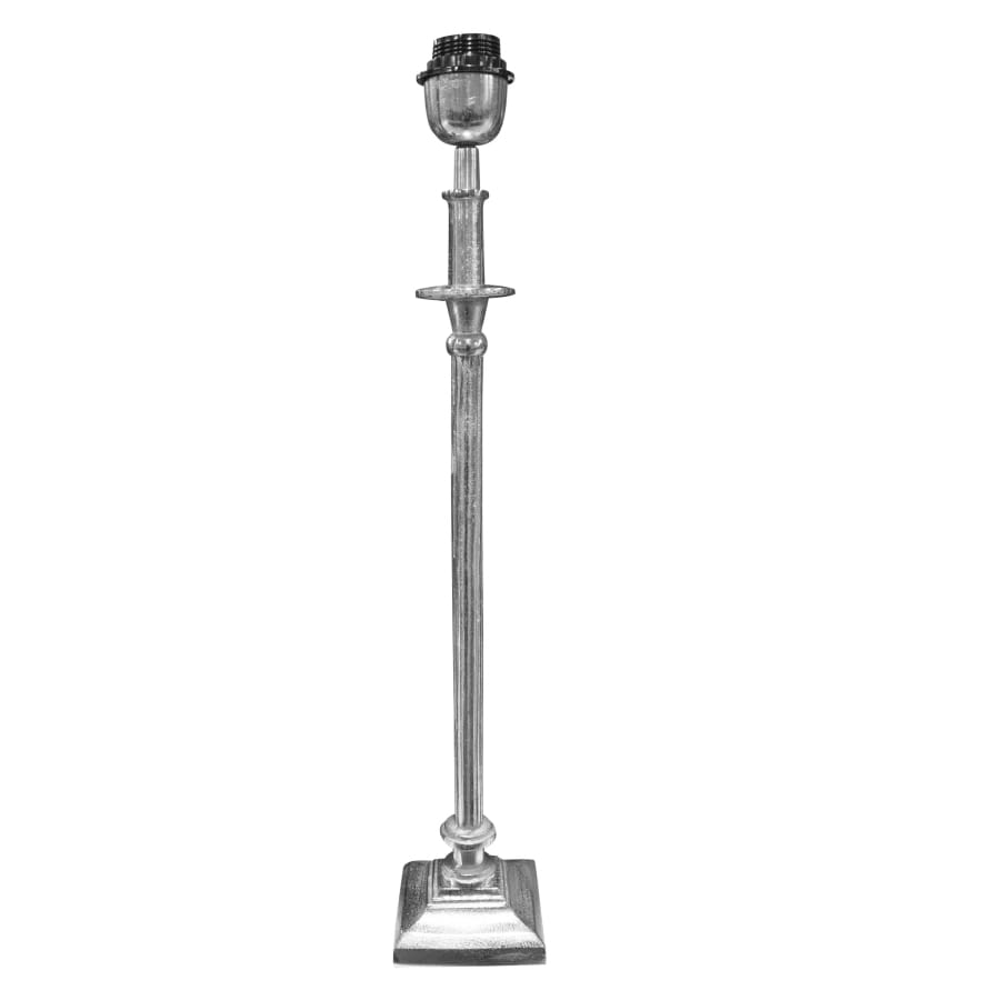 Tafellamp Media647 Silver Raw aluminium