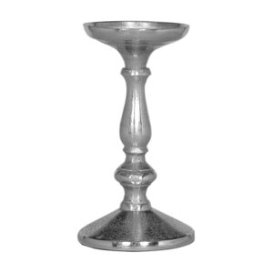 Kandelaar Media647 Silver Raw aluminium