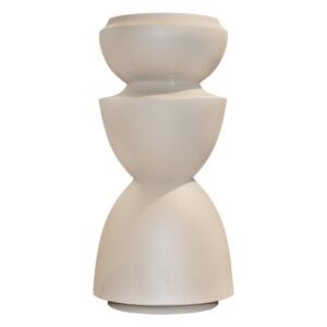 Kandelaar Media647 Brown Raw aluminium