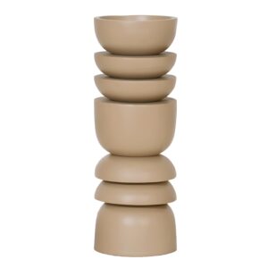 Kandelaar Media647 Brown Raw aluminium