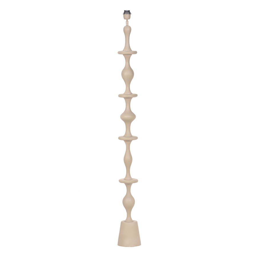 Vloerlamp Media647 Brown Raw aluminium