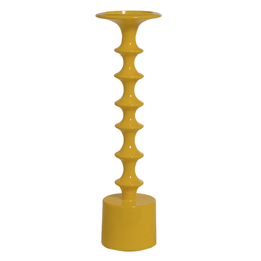Kandelaar Media647 Yellow Raw aluminium