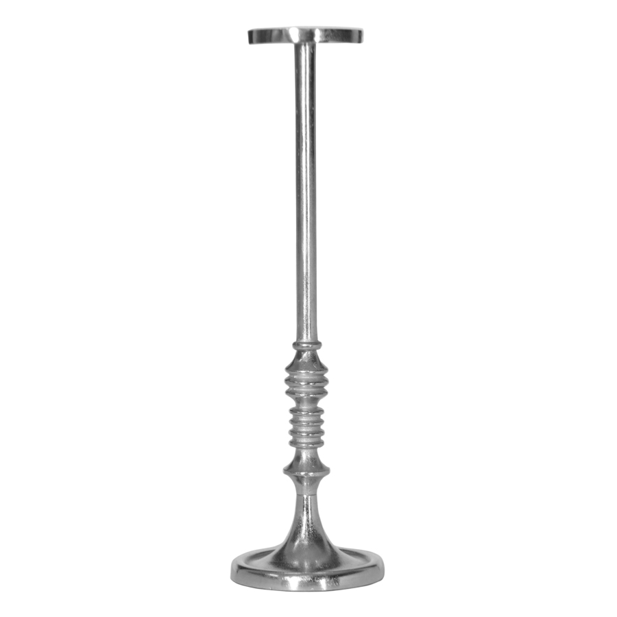 Kandelaar Media647 Silver Raw aluminium