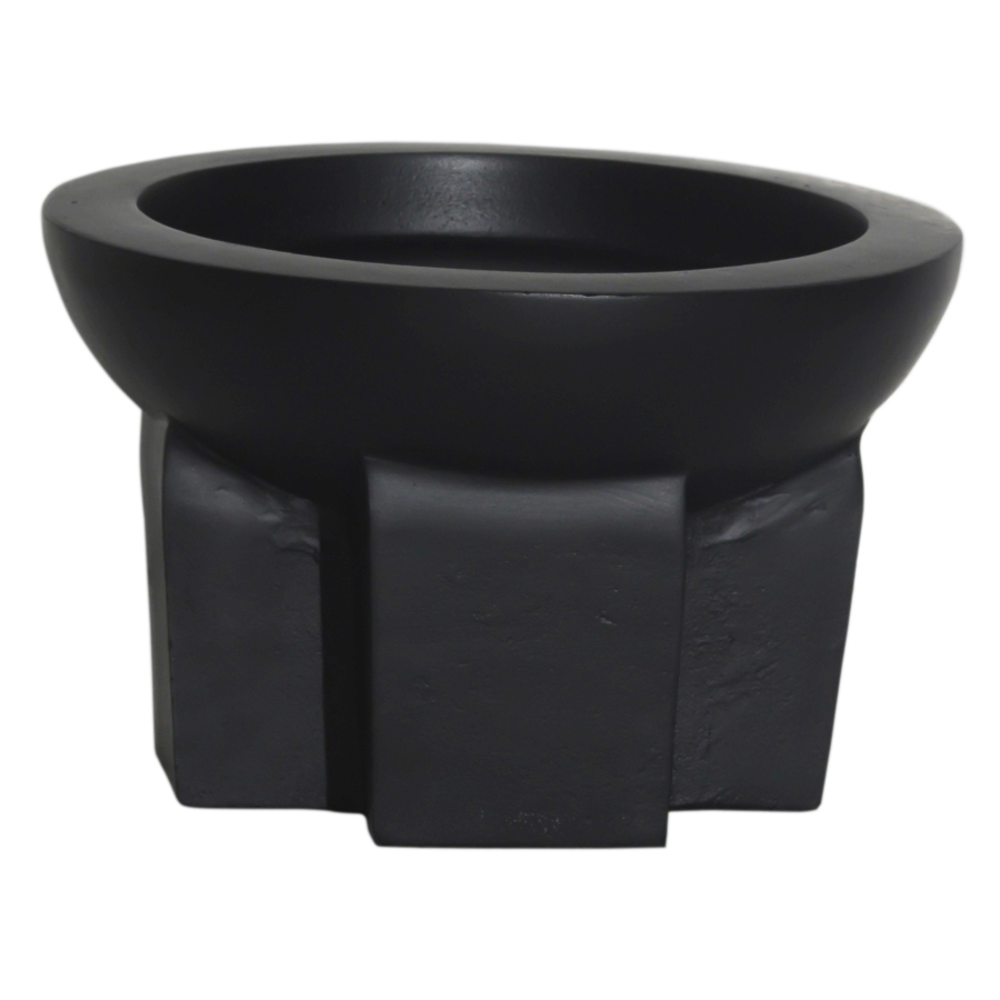 Kandelaar Media647 Black Raw aluminium