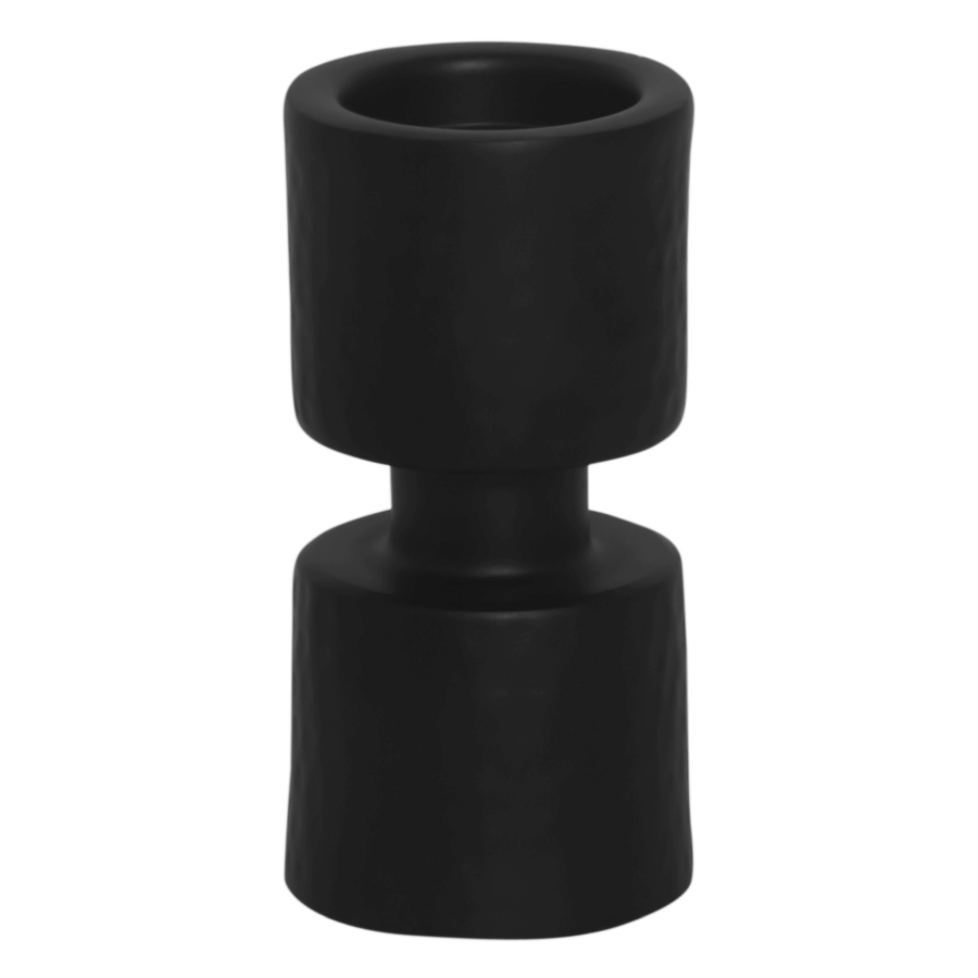 Kandelaar Media647 Black Raw aluminium