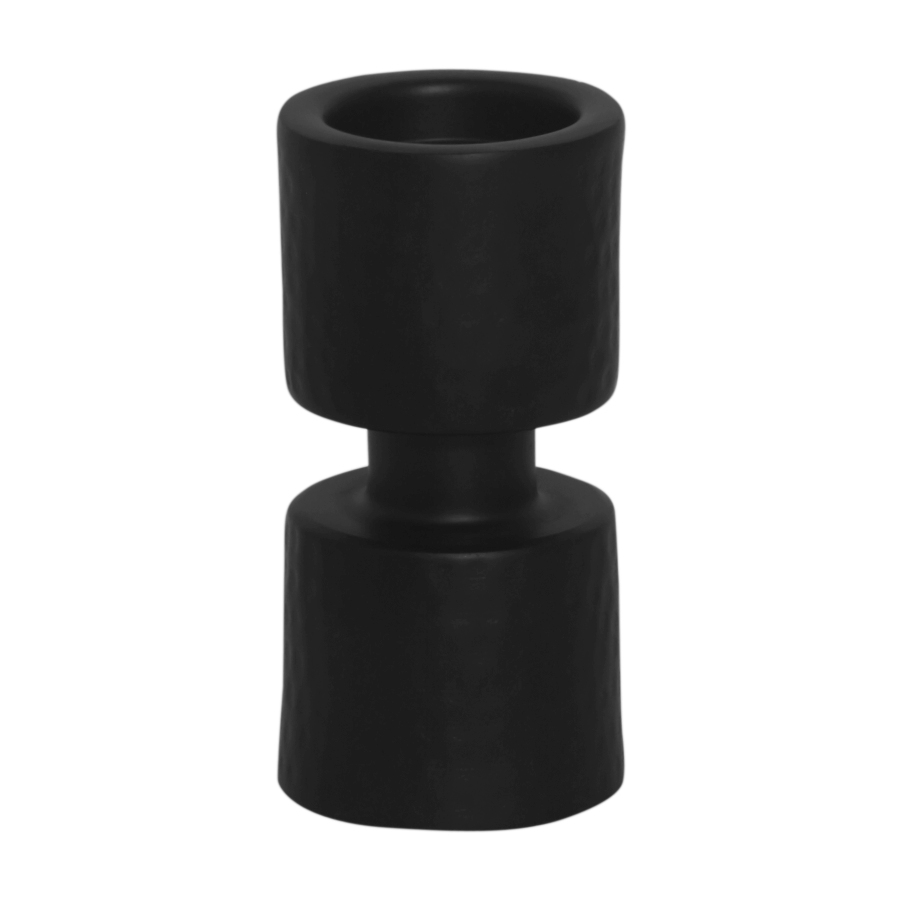 Kandelaar Media647 Black Raw aluminium