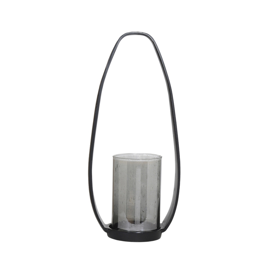 Windlicht Media647 Black Raw aluminium