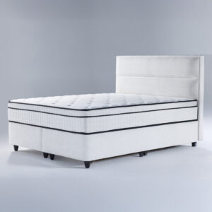 Boxspring Media647 Beige Fabric