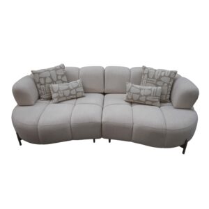 Sofa Loftli Beige Fabric